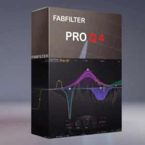 FabFilter Pro-Q 4 EQ Plugin showcasing its advanced spectral dynamics and EQ sketch features.
