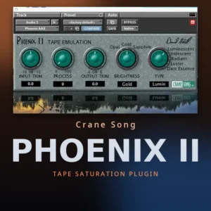 Crane Song Phoenix II – Advanced Tape Saturation Plugin (Mac/Windows)