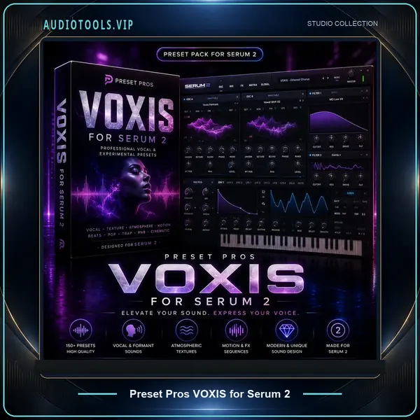 Preset Pros VOXIS for Serum 2 3D box