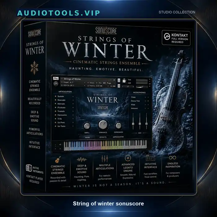 Sonuscore Strings of Winter 3D box
