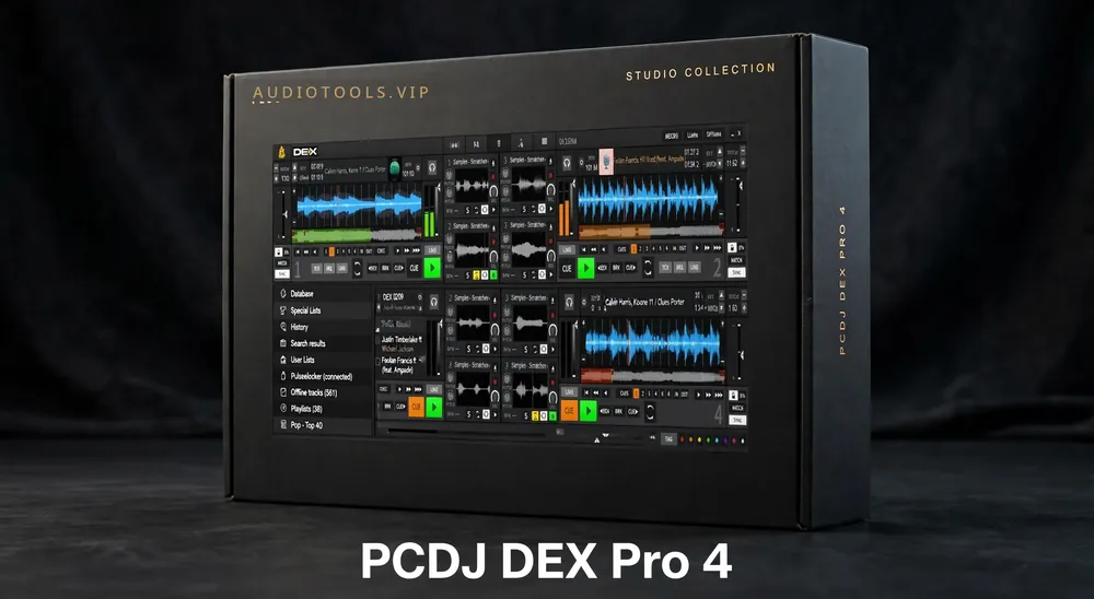 PCDJ DEX Pro 4 – DJ Mixing Software for Mac & Windows