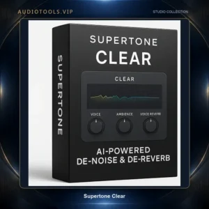 Supertone Clear – AI-Powered De-Noise & De-Reverb Voice Separator
