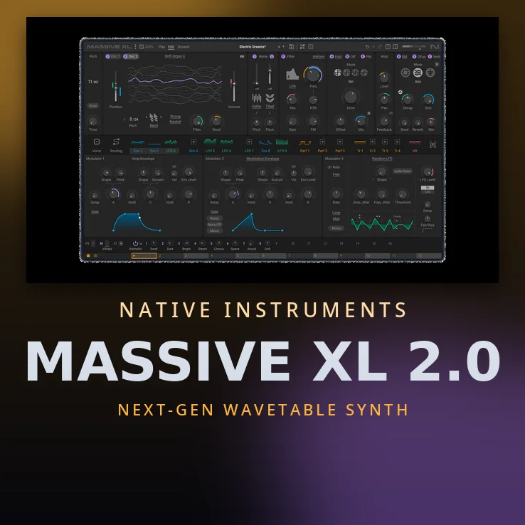 Native Instruments Massive XL 2.0 – Next-Gen Wavetable Synth for Mac & Windows