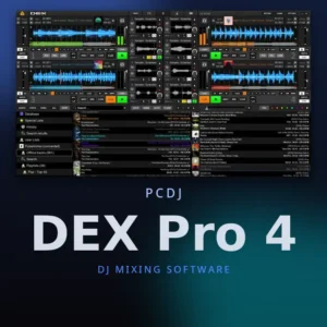 PCDJ DEX Pro 4 – DJ Mixing Software for Mac & Windows